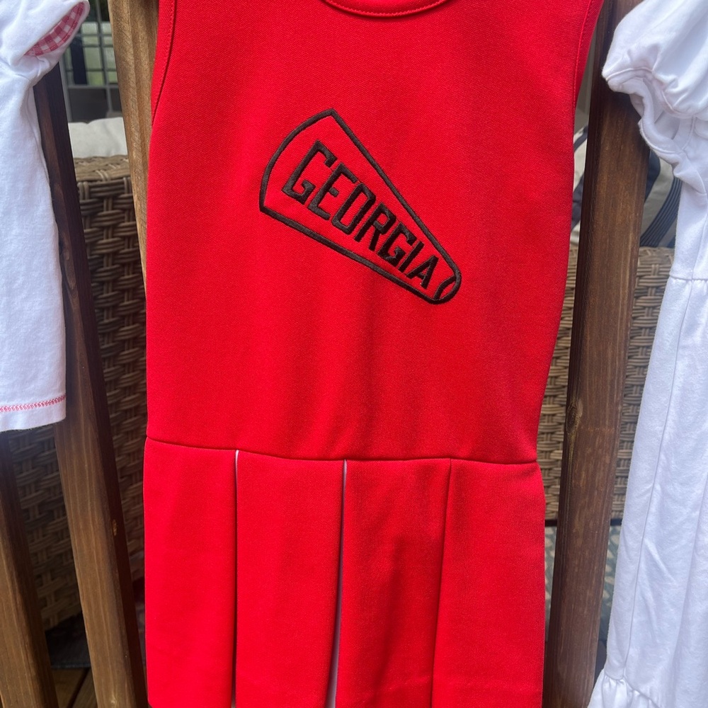 Georgia Red Kids Dress